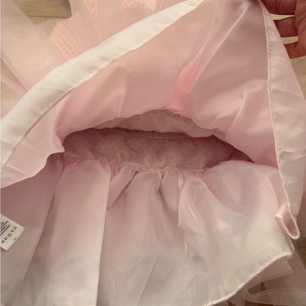 Catherine Malandrino Pink Tulle Shimmer Dress - Picture 8 of 9